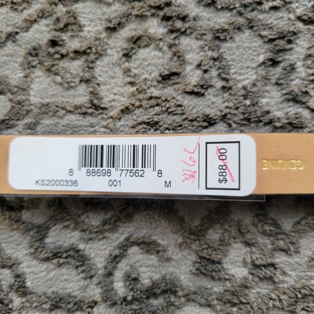 NWT-Kate Spade New York In The Loop Black Leather Belt-colored Embellishments - Picture 14 of 16
